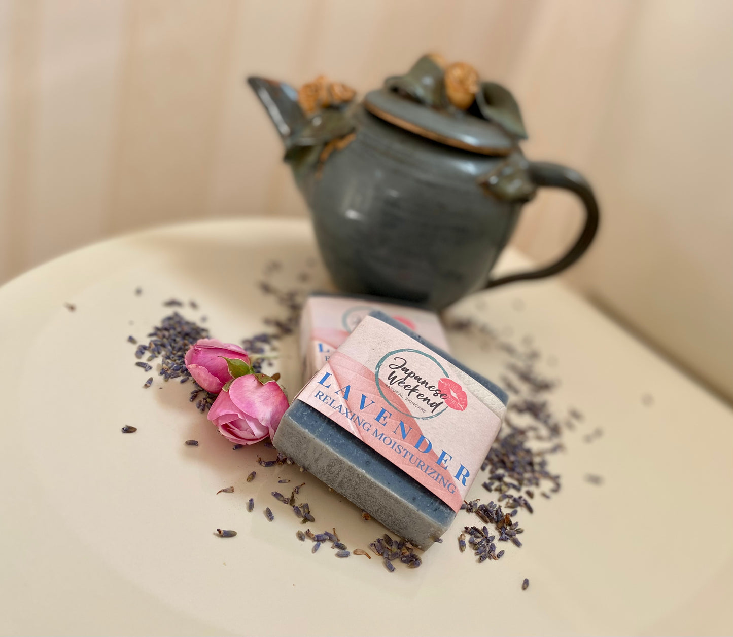 Lavender (Relaxing Moisturizing) Vegan Soap Bar