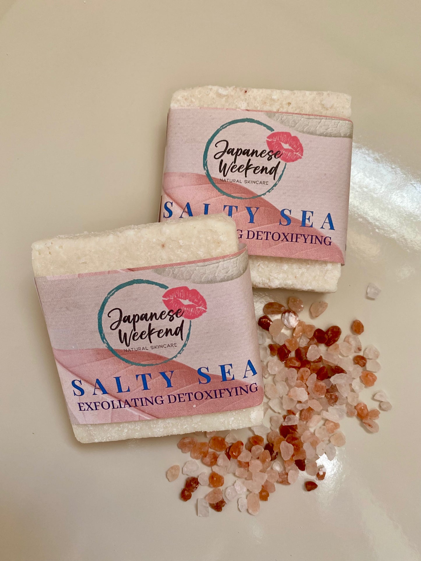 Salty Sea (Exfoliating Detoxifying) Vegan Soap Bar
