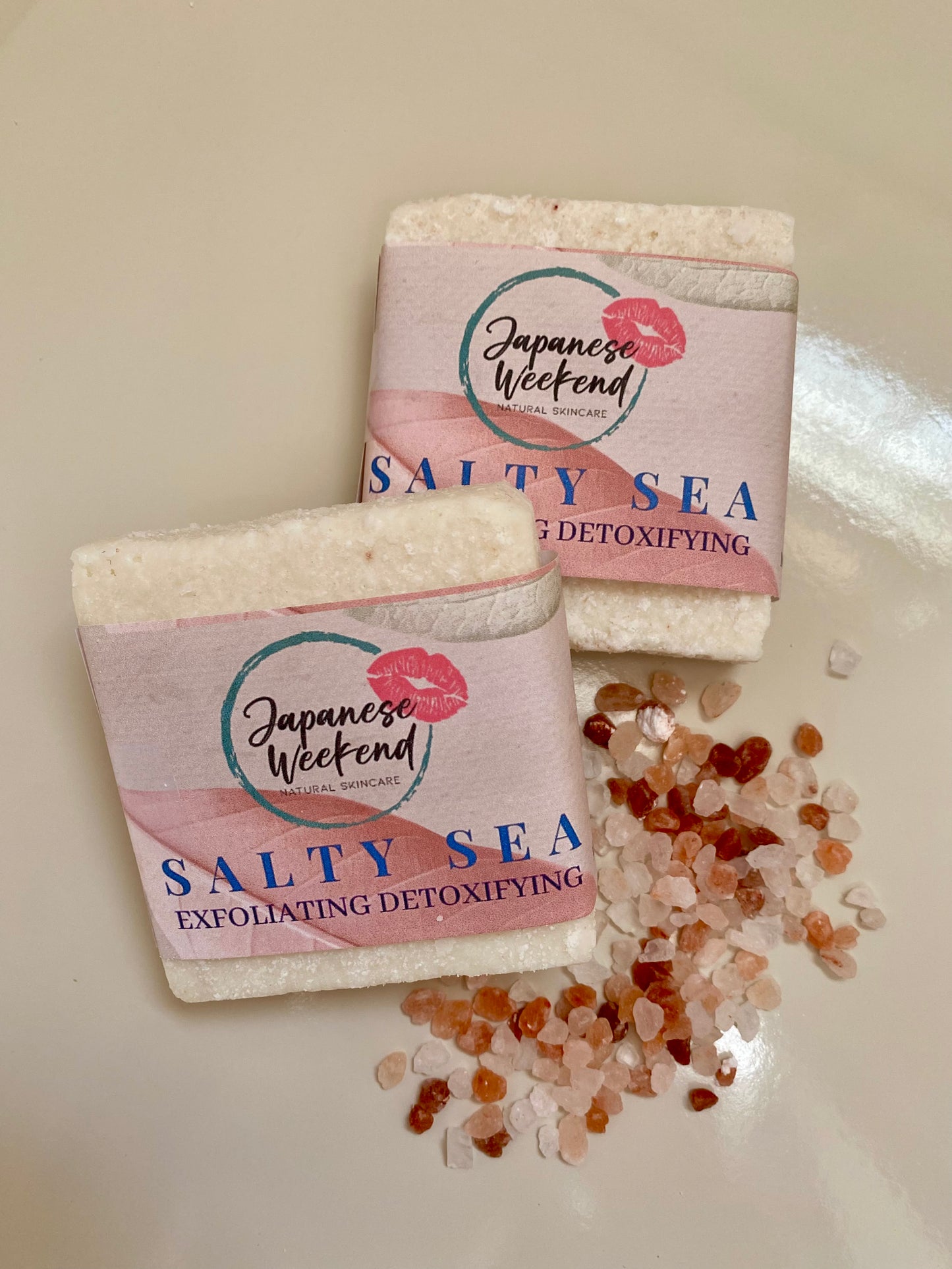 Salty Sea (Exfoliating Detoxifying) Soap Bar